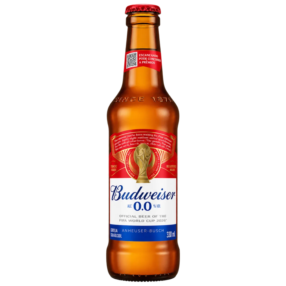 Budweiser Zero Longneck 330ml 330ml