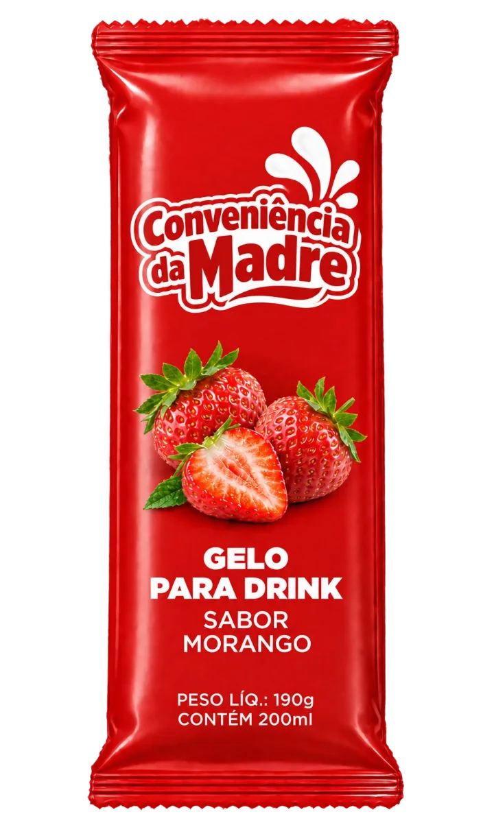 Gelo de Morango 180g 180g