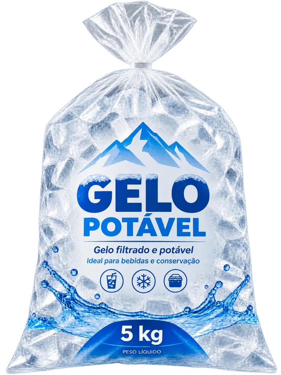 Gelo Potável 5kg 5kg