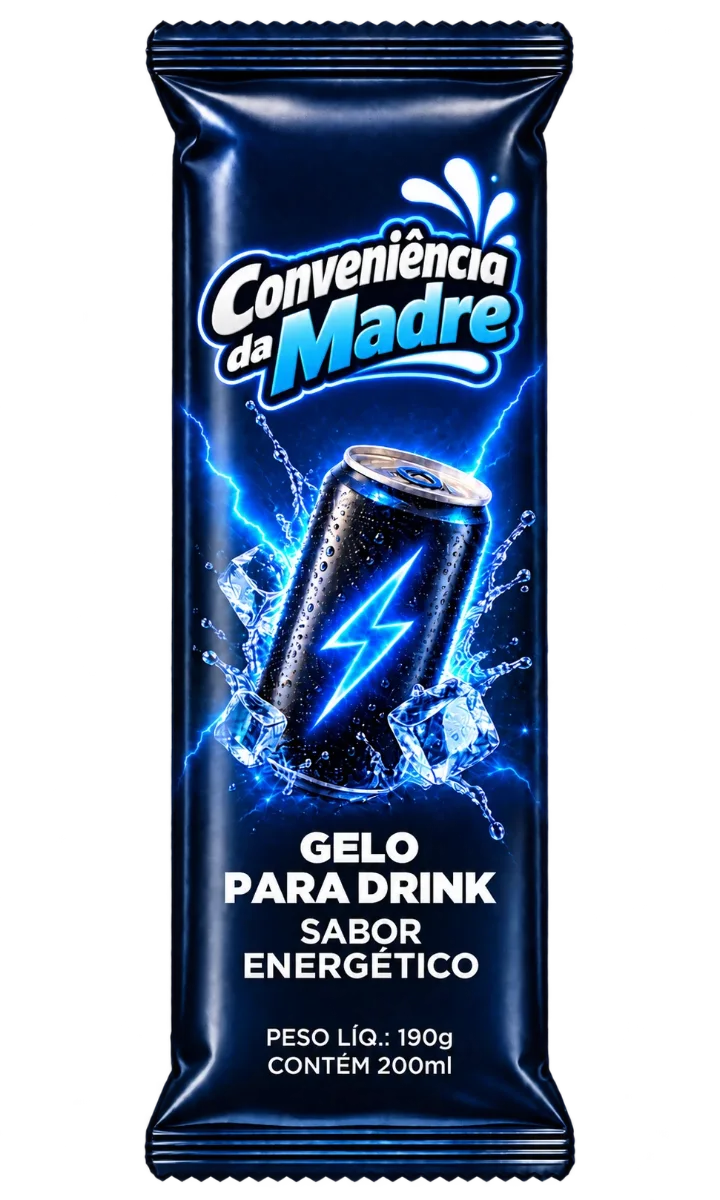 Gelo de Sabor Energético 180g 180g