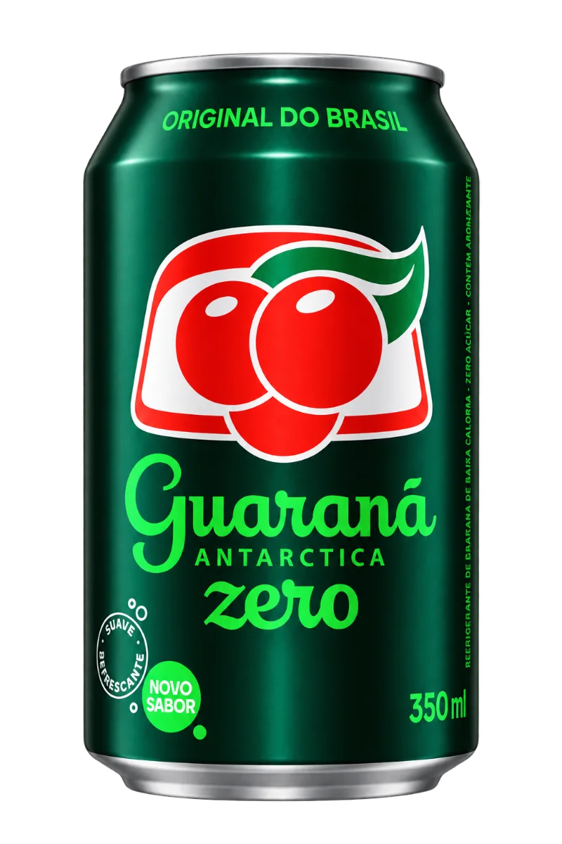 Guaraná Antarctica Zero Lata 350ml 350ml